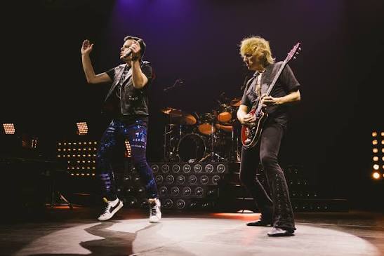Audience at a One Vision of Queen concert
